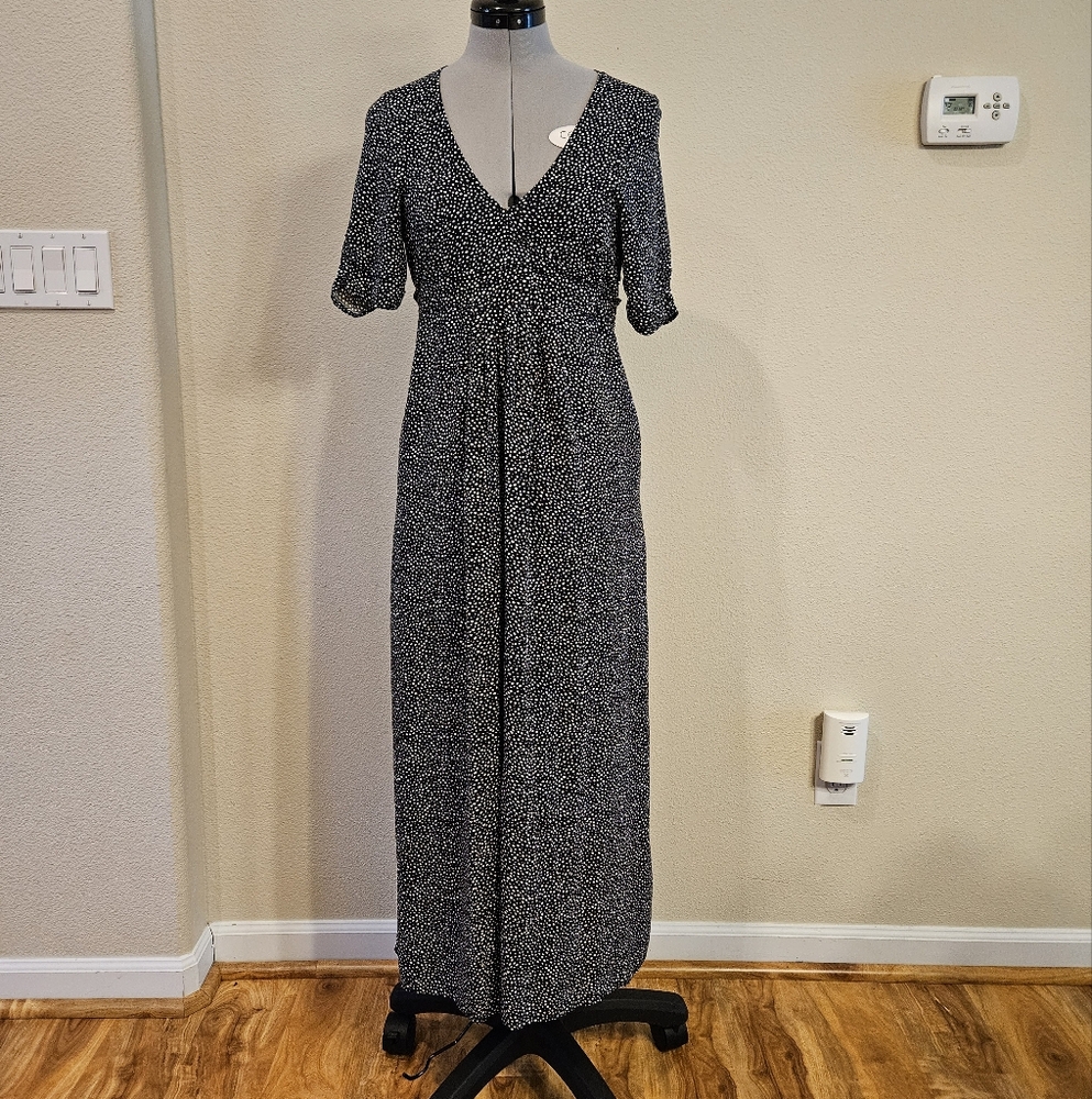 Black and White Maxi Dress